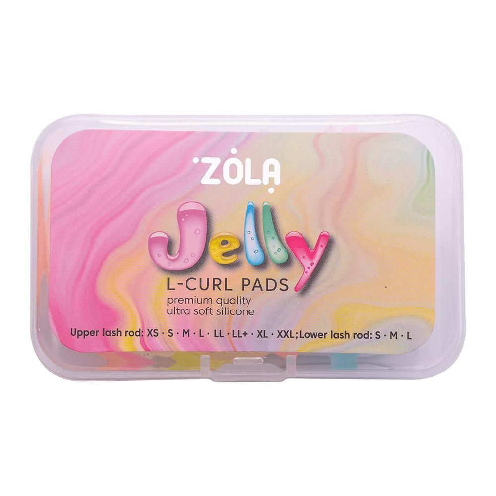 Zola Валики для ламинирования Jelly L-Curl для нижних и верхних ресниц 16881 фото