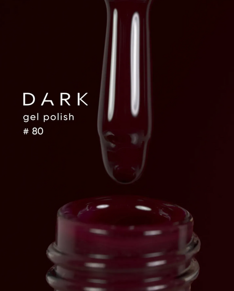 Гель лак Dark 080, 6ml 19460 фото