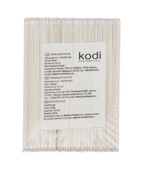 Набір пилок Kodi 50 шт (100/100 гритів) 7603 фото