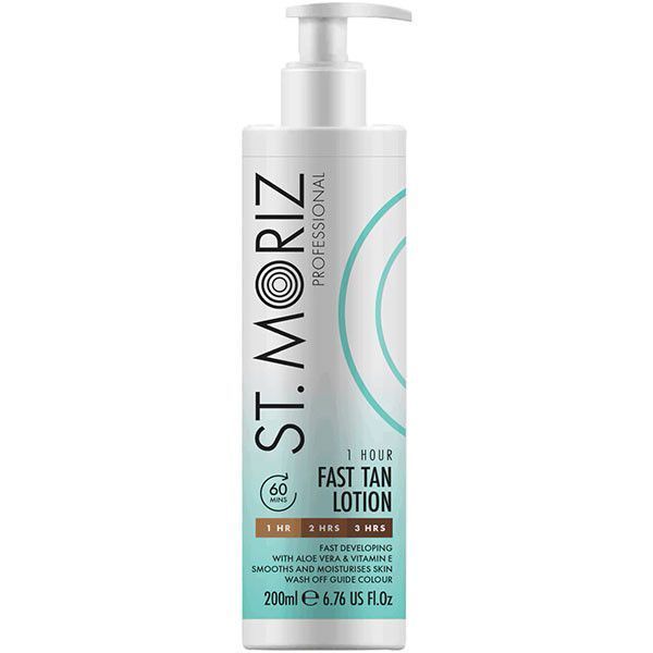 Автобронзат-лосьон для экспресс загара St Moriz Professional Fast Tan Lotion, 200 мл 13180 фото