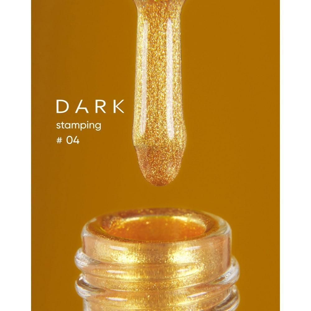 DARK Stamping polish #04 Золотой 8ml 16478 фото