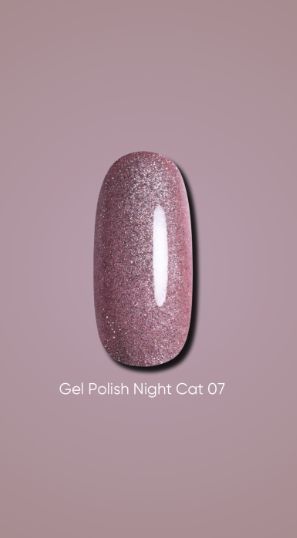Гель лак Dark Night Cat 07, 6ml 19128 фото