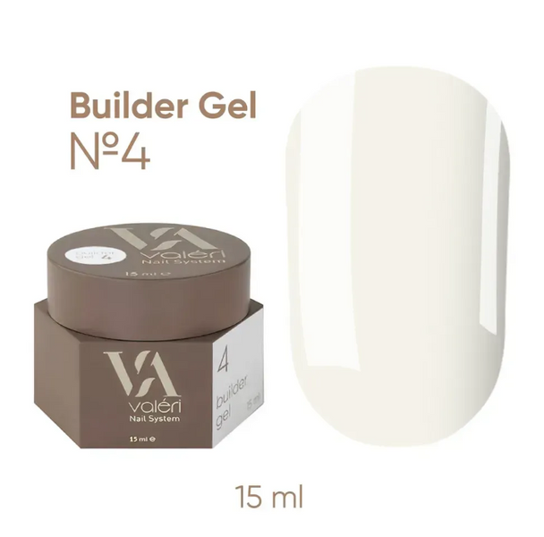 Valeri NEW Builder Gel 15ml №04 NVBG-004 фото