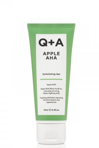 На акции Отшелушивающий гель с кислотами для лица Q + A Apple AHA Exfoliating Gel 75ml 22242 фото