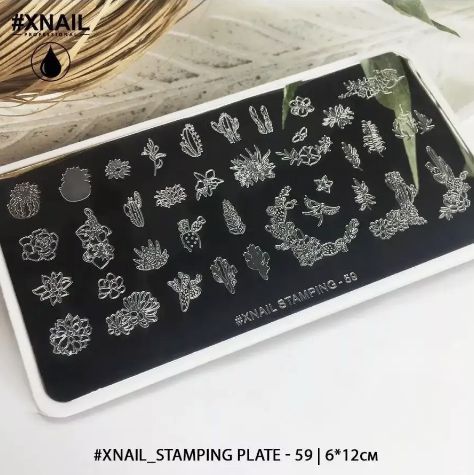 Стемпинг пластина XNAIL Stamping №59 19148 фото